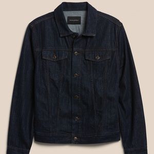 NWT Banana Republic Dark Wash Denim Jacket